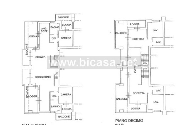 attico doppio torre b (2) 238 - 01 - Appartamento Pesaro (PU) CENTRO CITTA, TOMBACCIA 