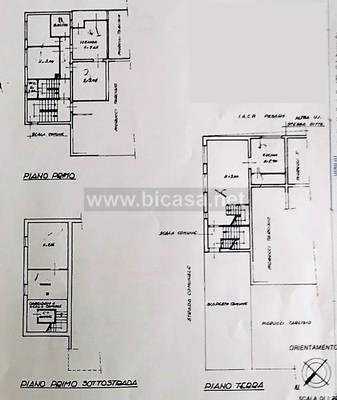 planimetria appartamento - Appartamento Sant'Angelo in Vado (PU)  